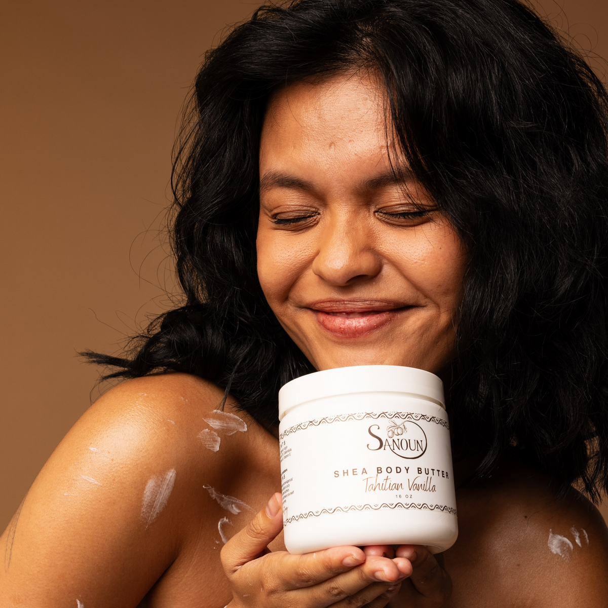 Sanoun Tahitian Vanilla Shea Body Butter texture