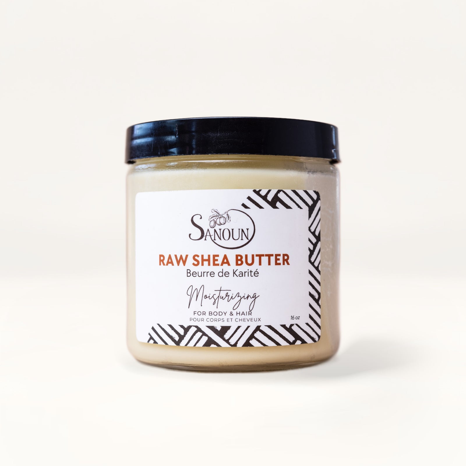 Sanoun Raw Shea Butter jar