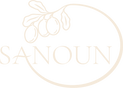 Sanoun full logo, cream